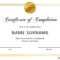 40 Fantastic Certificate Of Completion Templates [Word With Blank Certificate Of Achievement Template