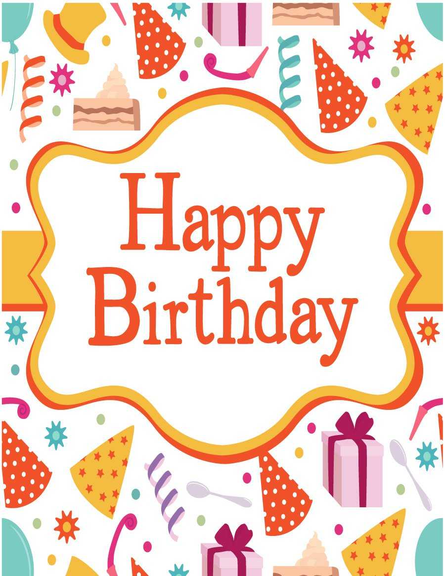 40+ Free Birthday Card Templates ᐅ Template Lab With Regard To Microsoft Word Birthday Card Template