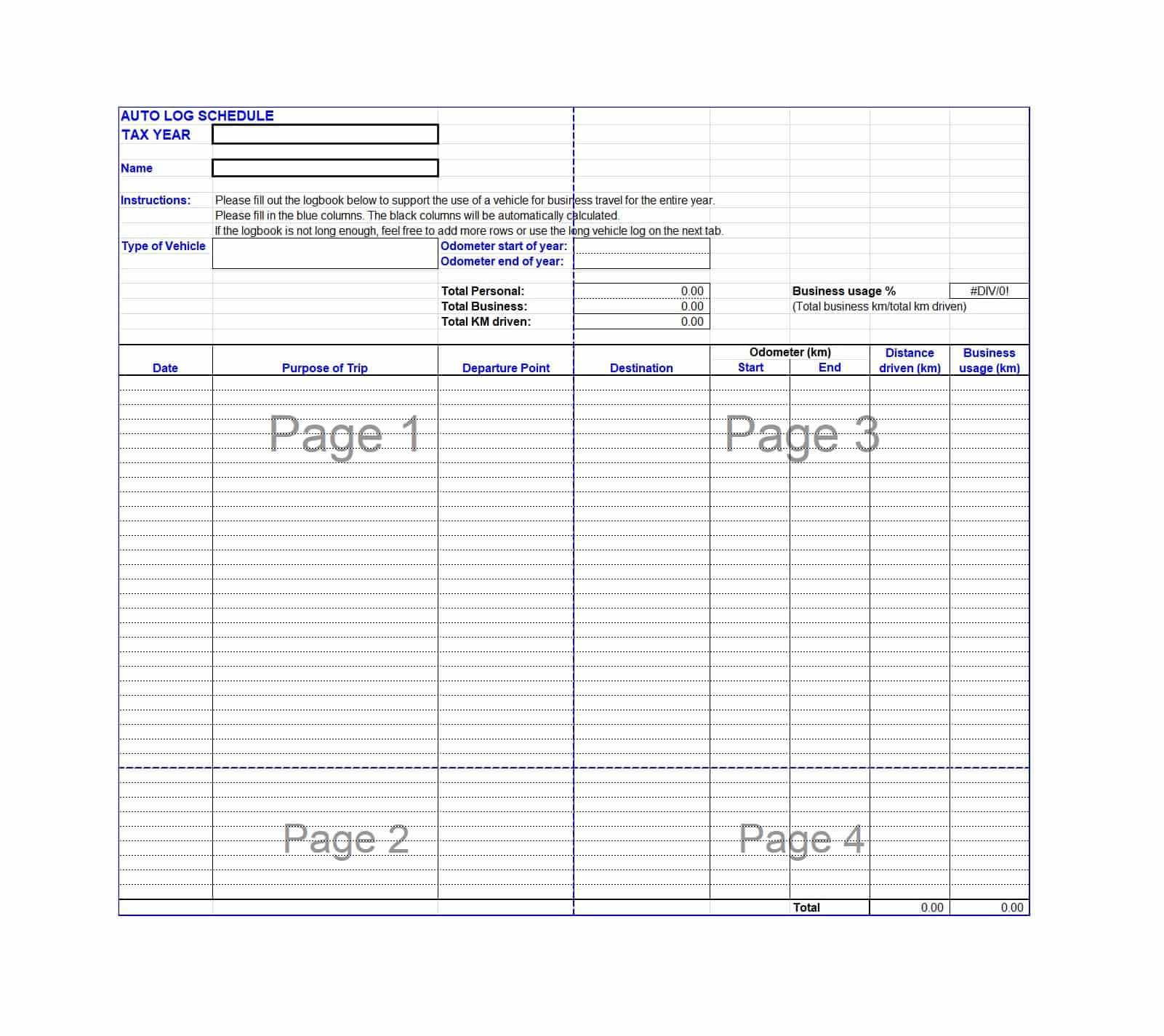 40 Printable Vehicle Maintenance Log Templates ᐅ Template Lab For Mechanics Job Card Template