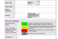40+ Project Status Report Templates [Word, Excel, Ppt] ᐅ intended for Weekly Project Status Report Template Powerpoint