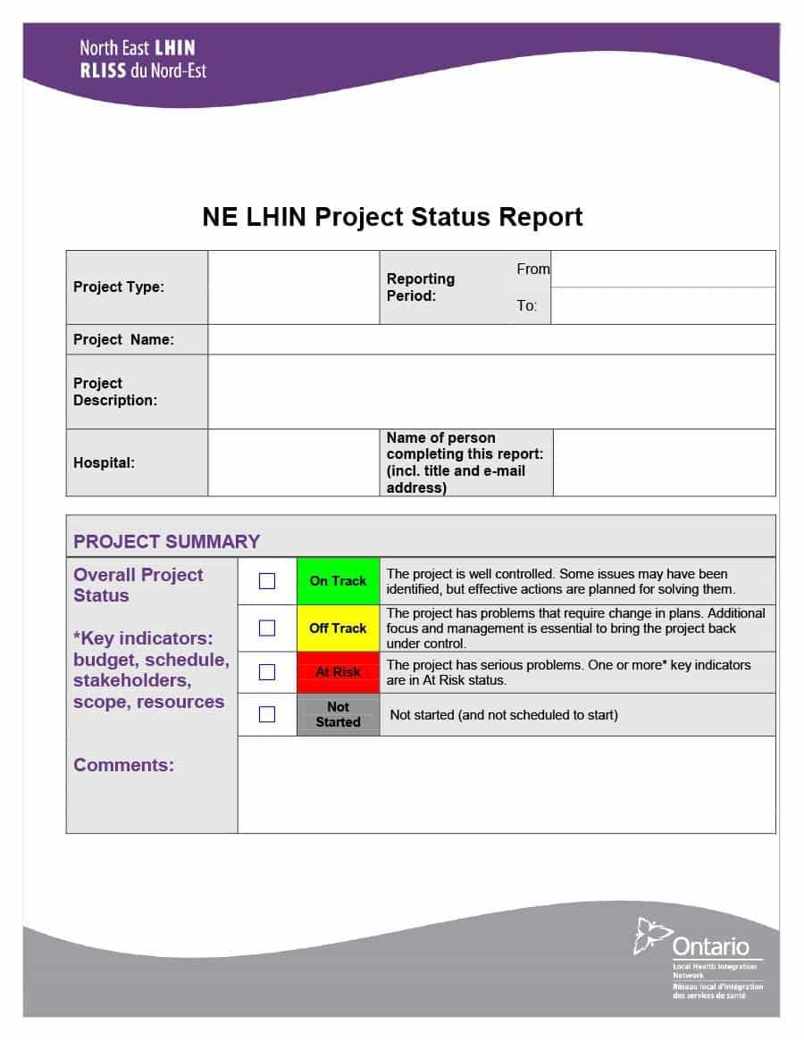 40+ Project Status Report Templates [Word, Excel, Ppt] ᐅ Intended For Weekly Project Status Report Template Powerpoint