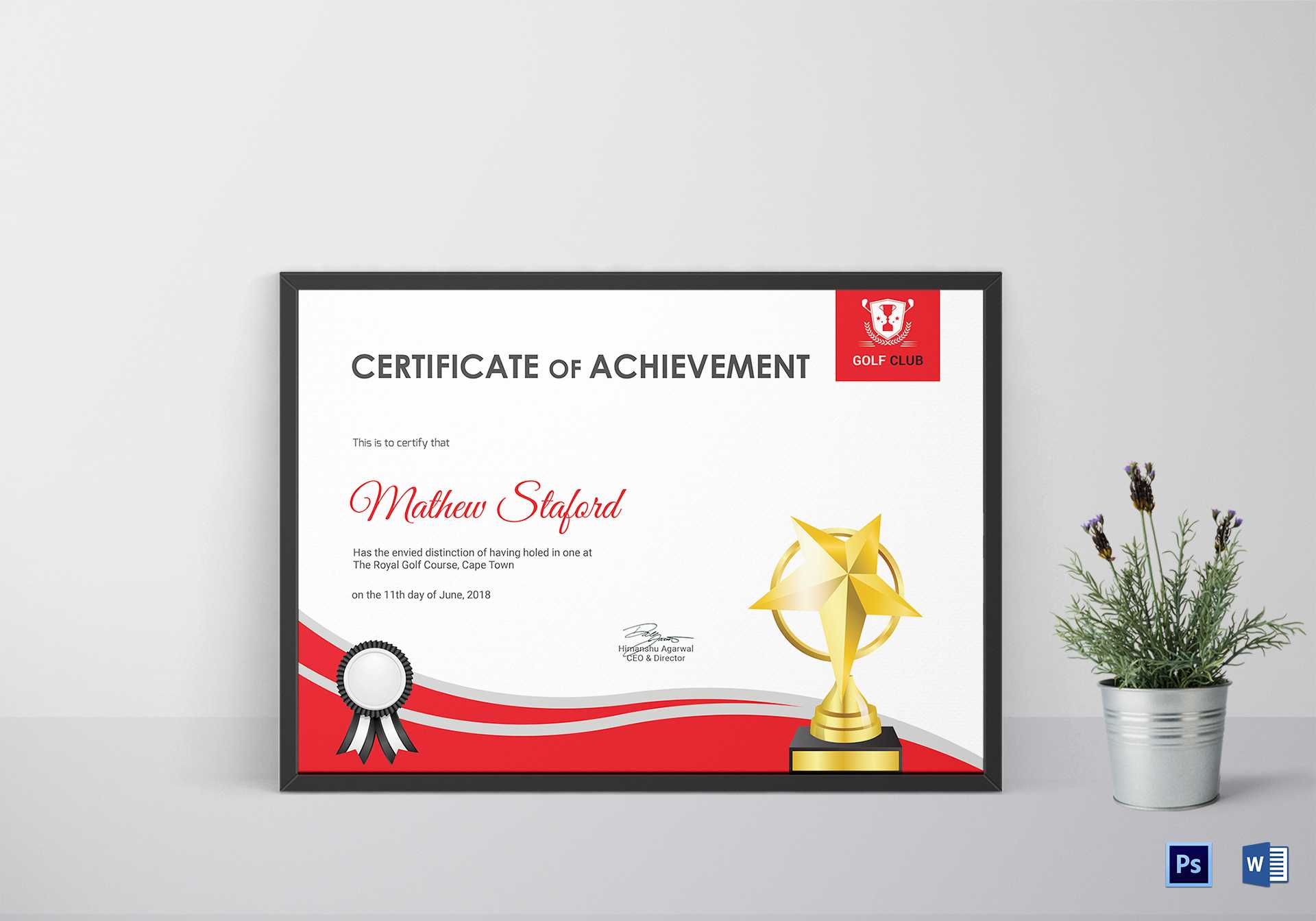 41Ba05 Certificates Templates For Word And Sports Day Regarding Golf Certificate Templates For Word