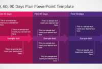 5+ Best 90 Day Plan Templates For Powerpoint within 30 60 90 Day Plan Template Powerpoint