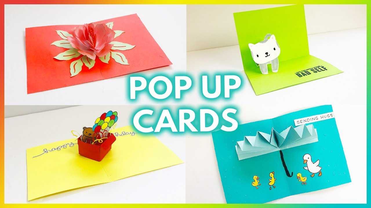 5 Simple And Easy Pop Up Card Tutorials Regarding Diy Pop Up Cards Templates