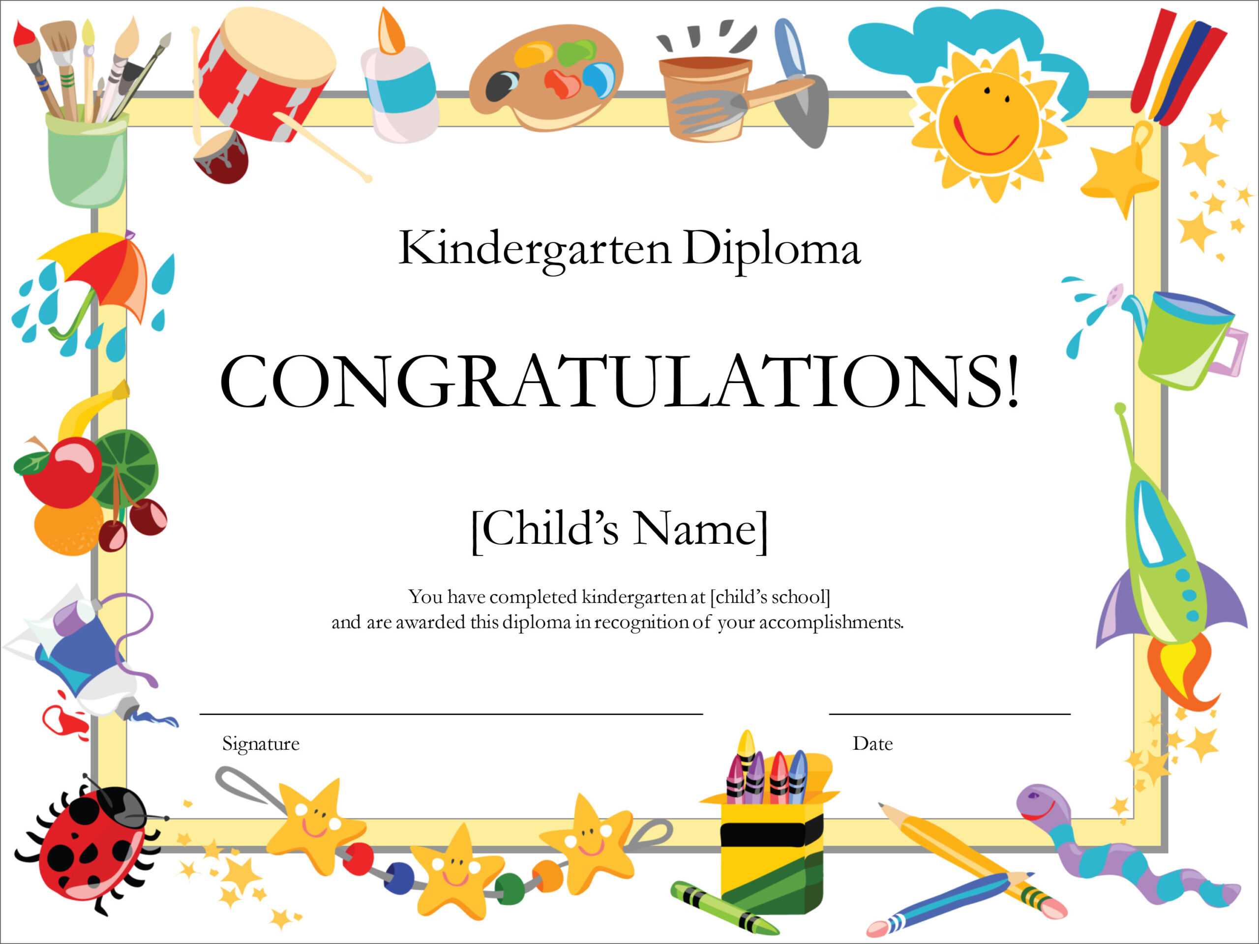 50 Free Creative Blank Certificate Templates In Psd For Certificate Of Attainment Template