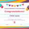50 Free Creative Blank Certificate Templates In Psd For Children's Certificate Template