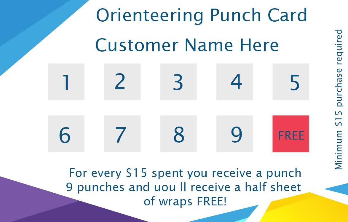 50+ Punch Card Templates – For Every Business (Boost Regarding Business Punch Card Template Free