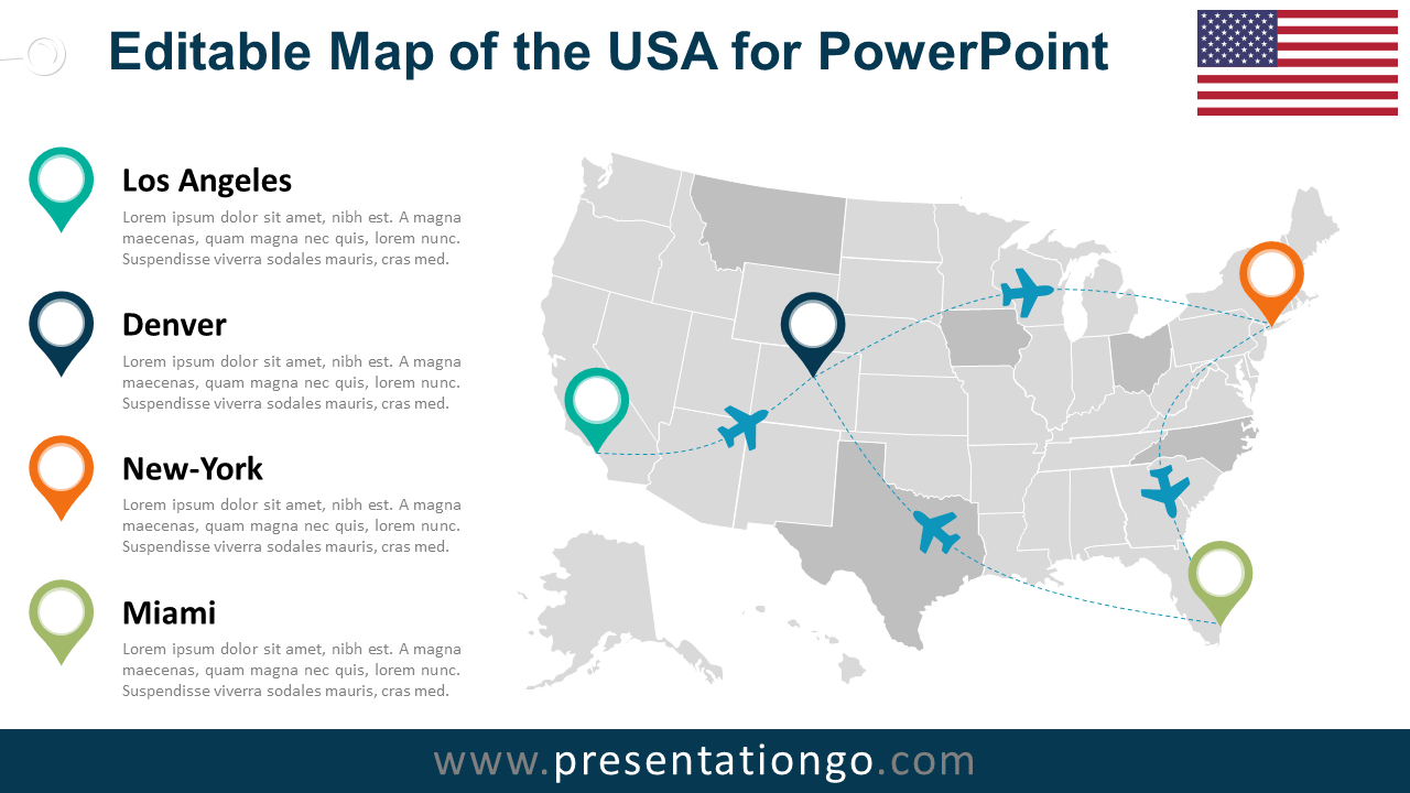 50 States Powerpoint Template – Beyti.refinedtraveler.co For University Of Miami Powerpoint Template