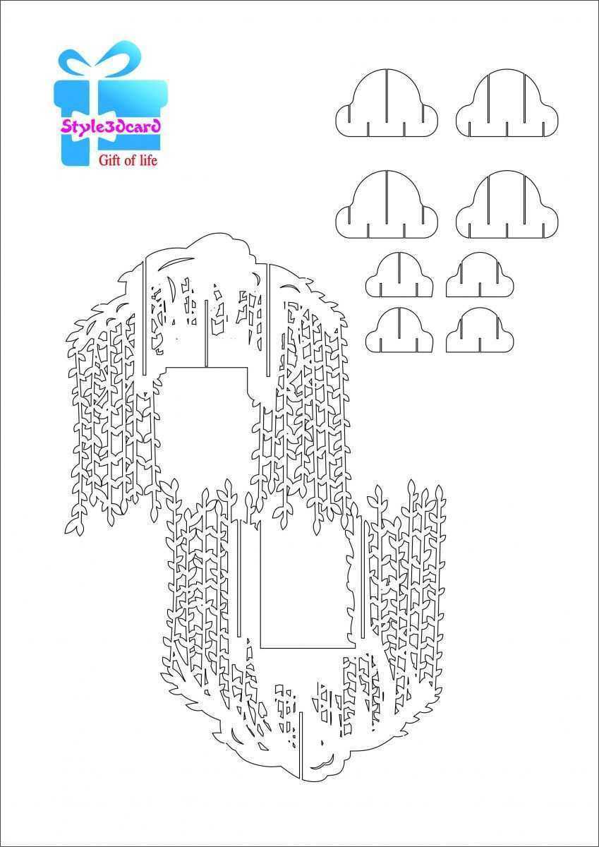 51 Free Pop Up Card Templates Tree Download For Pop Up Card Throughout Free Pop Up Card Templates Download