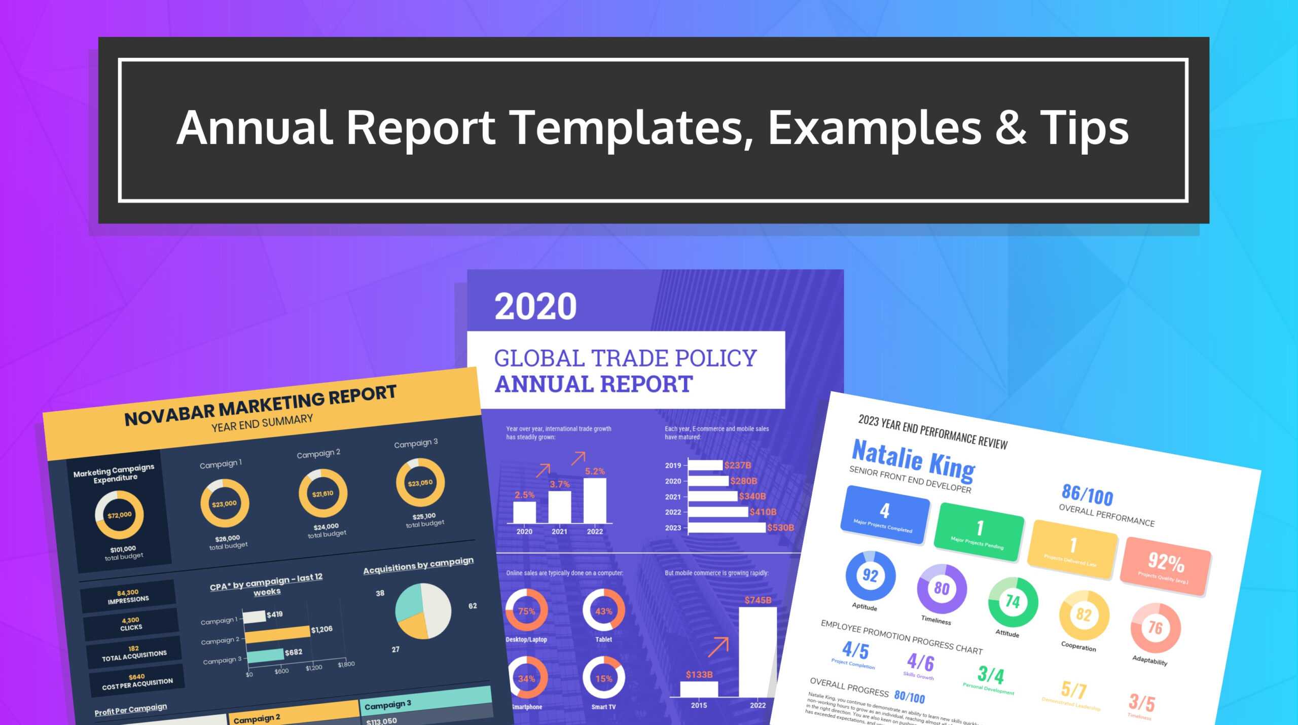 55+ Annual Report Design Templates & Inspirational Examples With Regard To Index Card Template For Pages