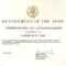 6+ Army Appreciation Certificate Templates - Pdf, Docx for Army Certificate Of Completion Template