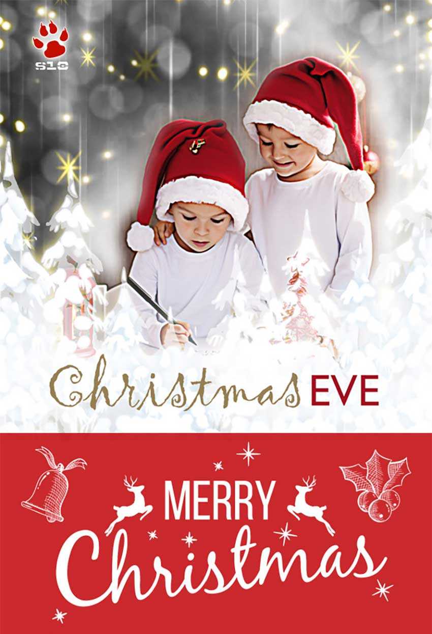63 Awesome Festive Photoshop Christmas Filters & Add Ons In Free Photoshop Christmas Card Templates For Photographers