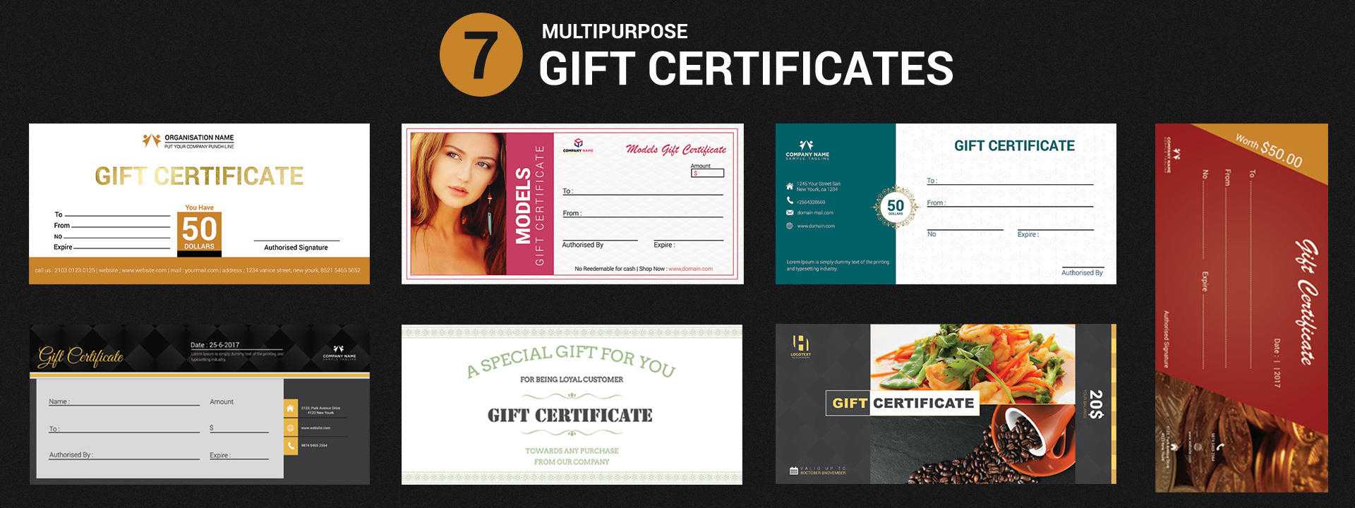 7+ Free Gift Certificate Templates – Birthday, Business, Spa With Regard To Gift Certificate Template Indesign