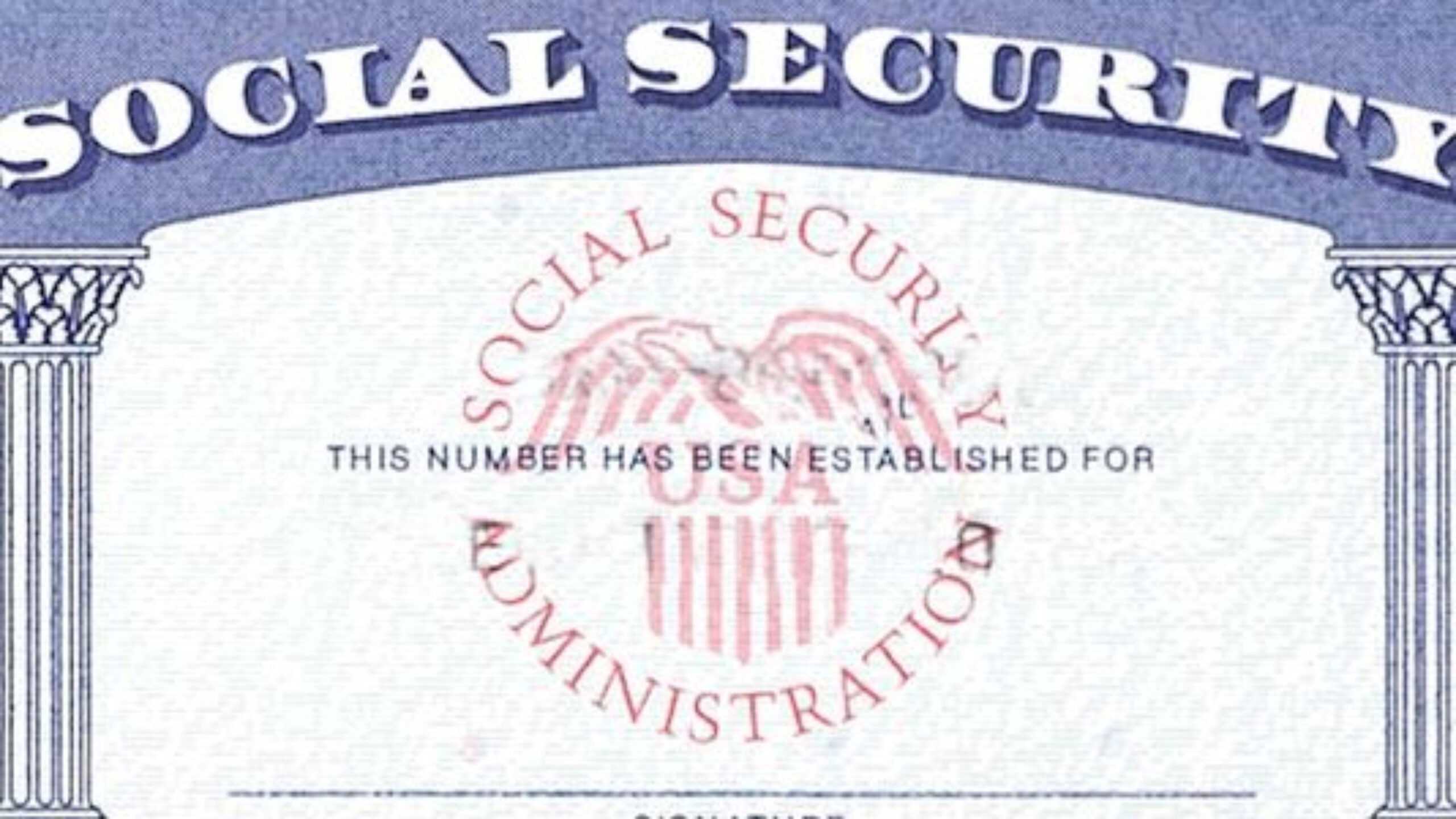 7 Social Security Card Template Psd Images - Social Security In Social Security Card Template Pdf