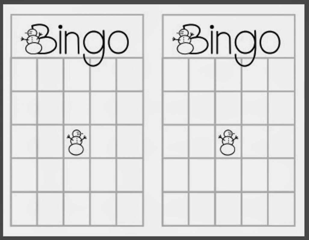 74 Printable Christmas Bingo Card Template Maker Regarding Bingo Card Template Word