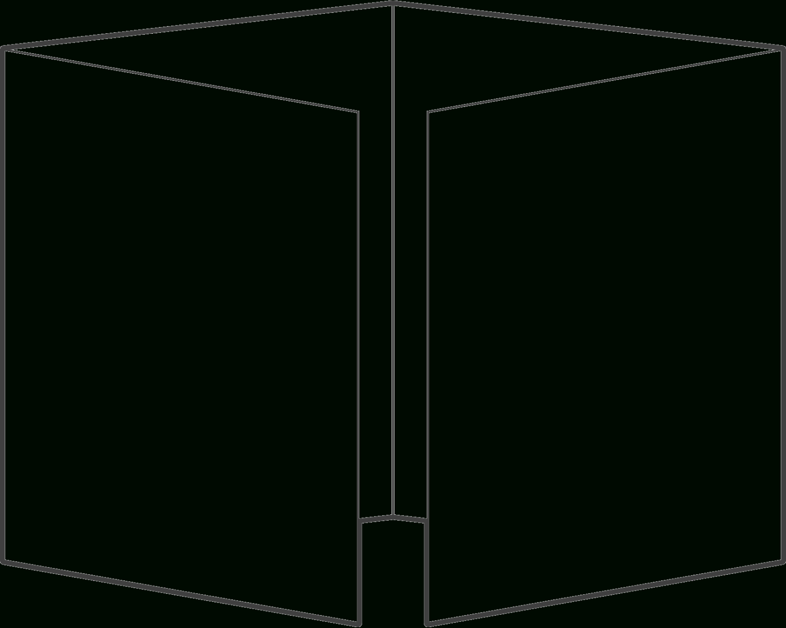 8 5 × 11 Double Gate Fold Brochure Template inside Gate Fold Brochure