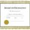 8 Certificate Of Achievement Template Word Free Printable Throughout Free Printable Certificate Of Achievement Template