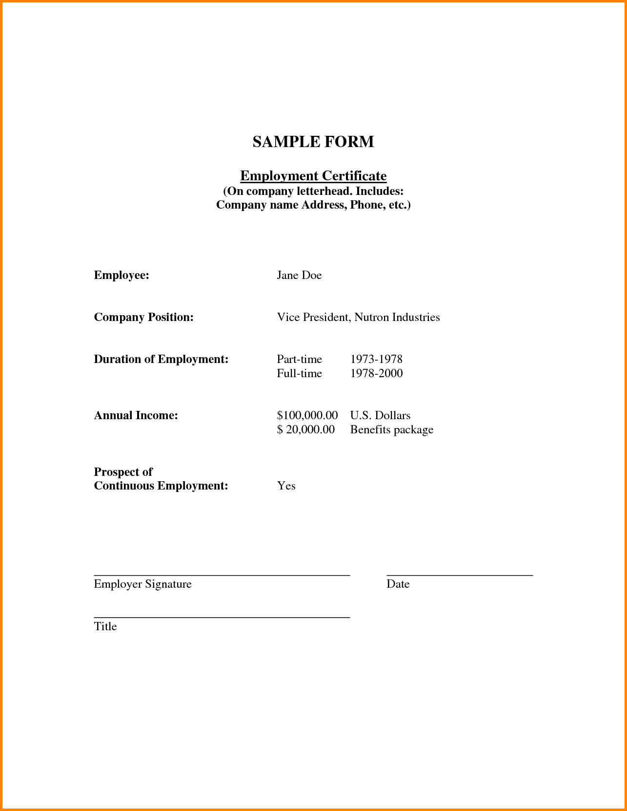 8+ Certificate Of Employment Template | Memo Templates In Certificate Of Employment Template