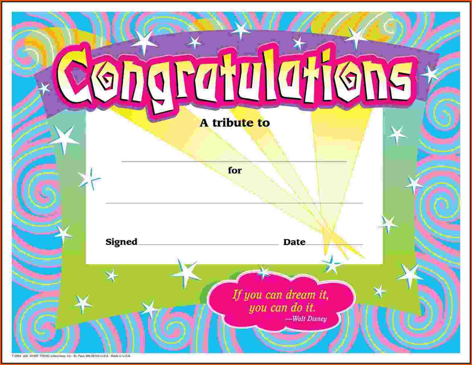 8+ Congratulations Template | Survey Template Words Intended For Congratulations Certificate Word Template