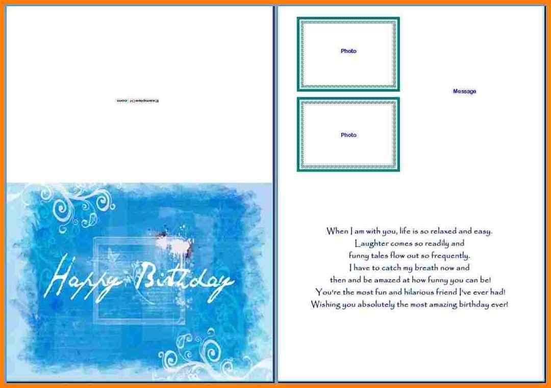 8+ Free Birthday Card Templates For Word | Psychic Belinda In Microsoft Word Birthday Card Template