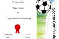 8 Template Ideas Award Certificate Word Achievement inside Soccer Award Certificate Templates Free