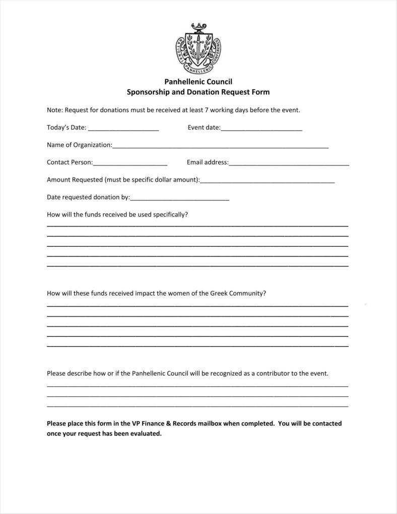 9+ Donation Application Form Templates Free Pdf Format Regarding Organ Donor Card Template