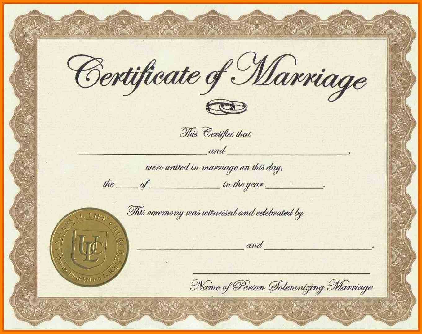 9E8239 Fake Marriage License Template | Wiring Resources In Certificate Of License Template