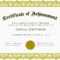 Achieve Awards Printable Certificates For Certificate Template For Pages