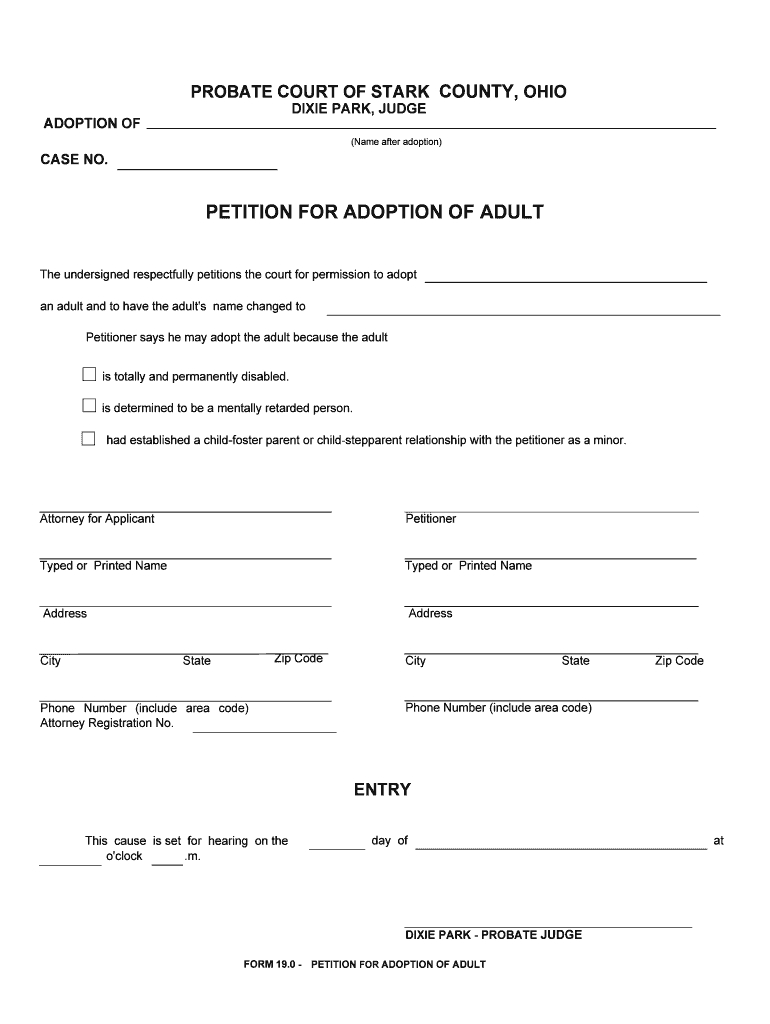 Adoption Paperwork – Fill Online, Printable, Fillable, Blank Regarding Child Adoption Certificate Template
