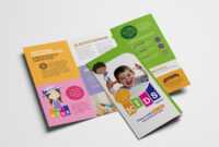 After School Care Tri-Fold Brochure Template In Psd, Ai regarding Tri Fold School Brochure Template