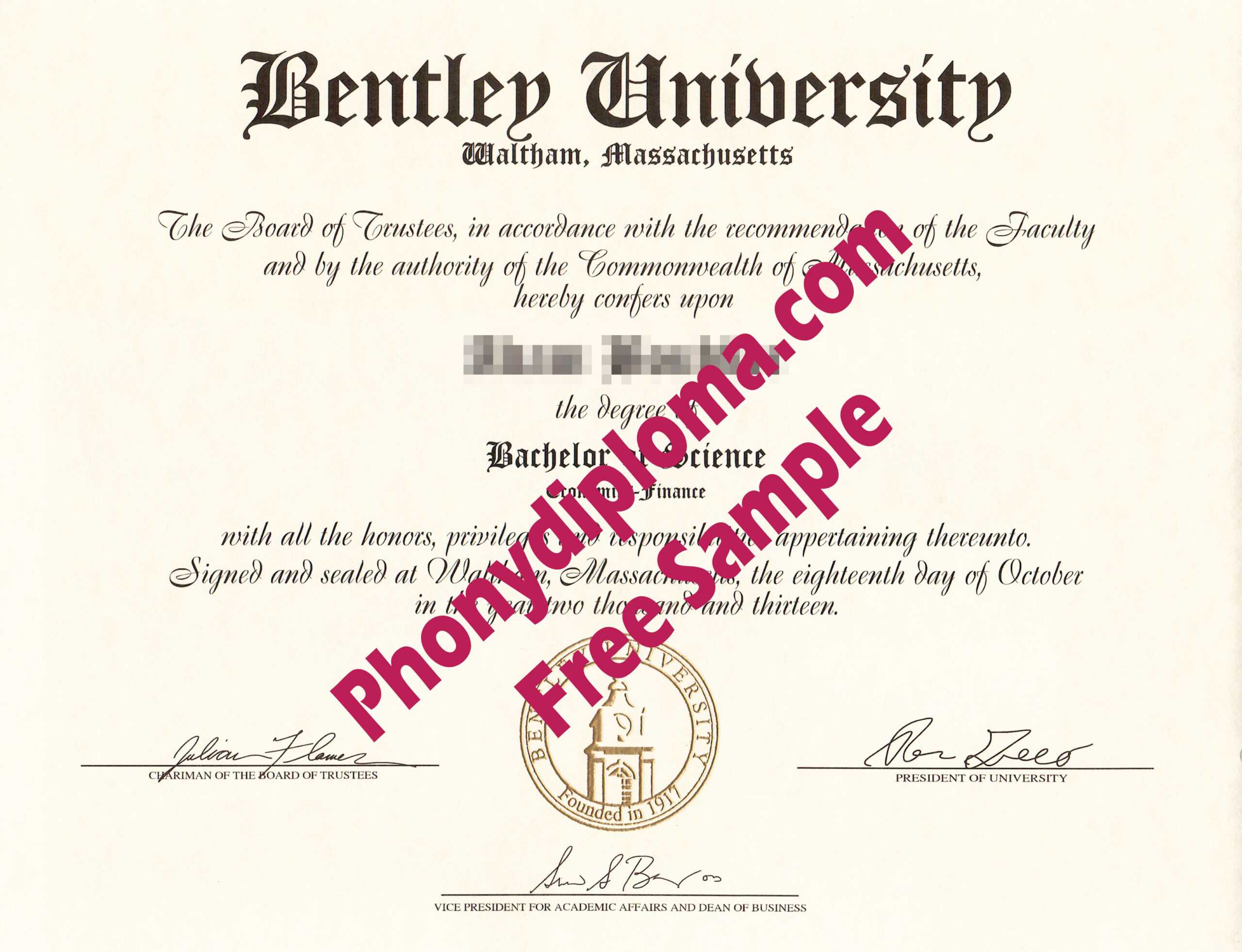 All Fake Diploma Samples In Usa – Phonydiploma Within University Graduation Certificate Template
