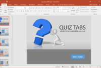 Animated Powerpoint Quiz Template For Conducting Quizzes with Powerpoint Quiz Template Free Download