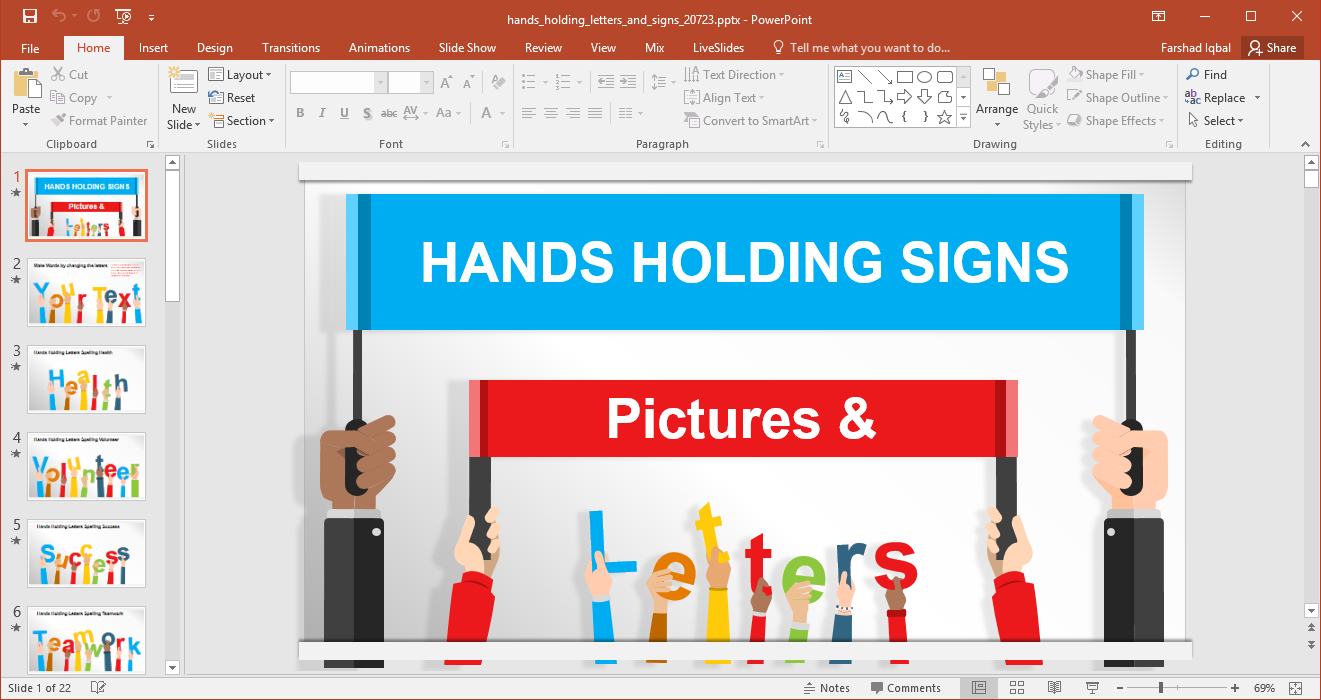 Animated Signboards Powerpoint Template In Replace Powerpoint Template