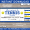 Any Occasion Tennis Gift Tickets pertaining to Tennis Gift Certificate Template