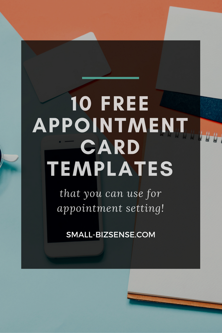 Appointment Card Template: 10 Free Resources For Small Inside Medical Appointment Card Template Free