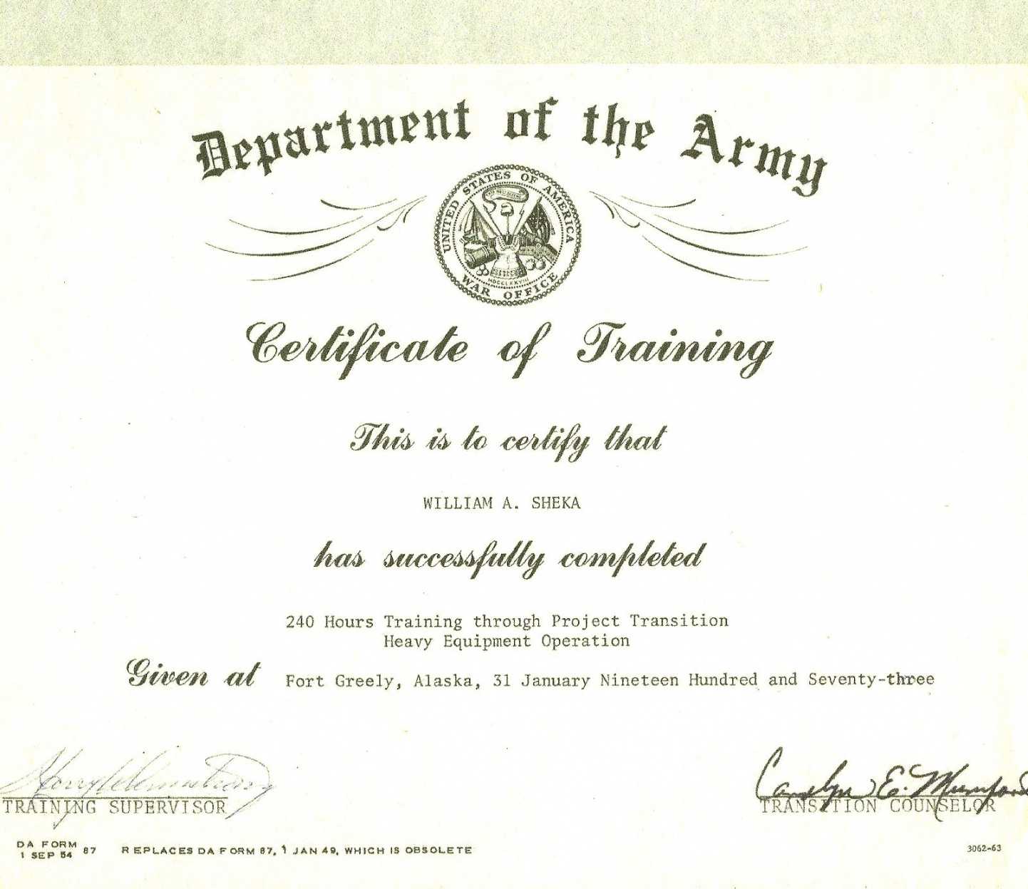 Army Certificate Of Training Template – Beyti.refinedtraveler.co Inside Promotion Certificate Template