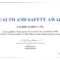 Awards And Recognition | United Safety Usa Intended For Safety Recognition Certificate Template