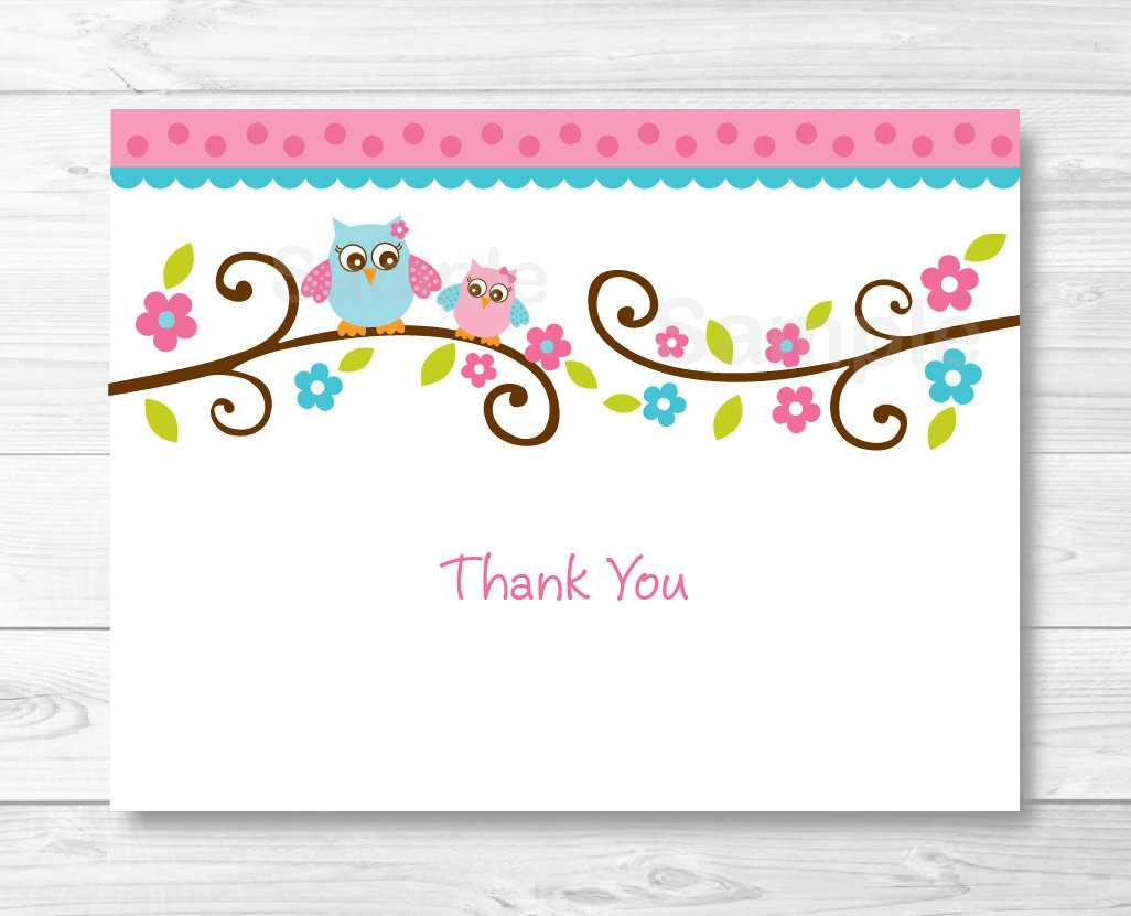 Baby Shower Printer Paper • Baby Showers Design Pertaining To Template For Baby Shower Thank You Cards