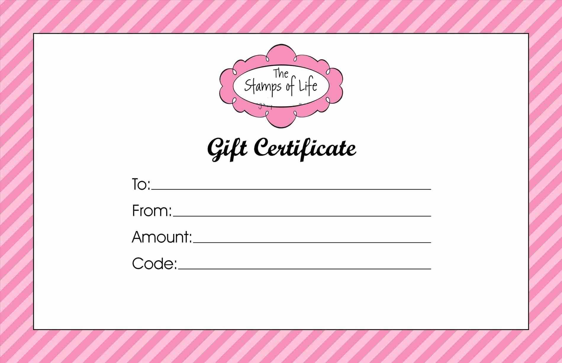 Beauty Gift Certificate Template – Beyti.refinedtraveler.co With Regard To Salon Gift Certificate Template