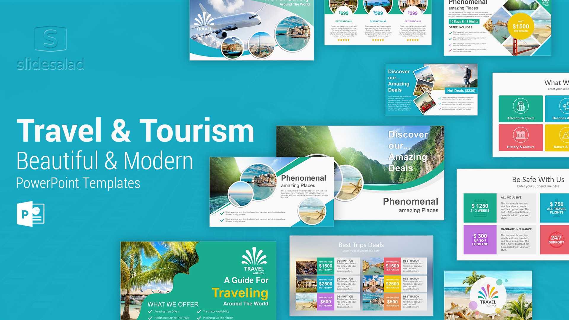 Best Modern Powerpoint Templates For 2020 – Slidesalad Intended For Tourism Powerpoint Template