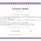 Best Work Experience Certificate Letter Template With Purple Throughout Certificate Of Experience Template