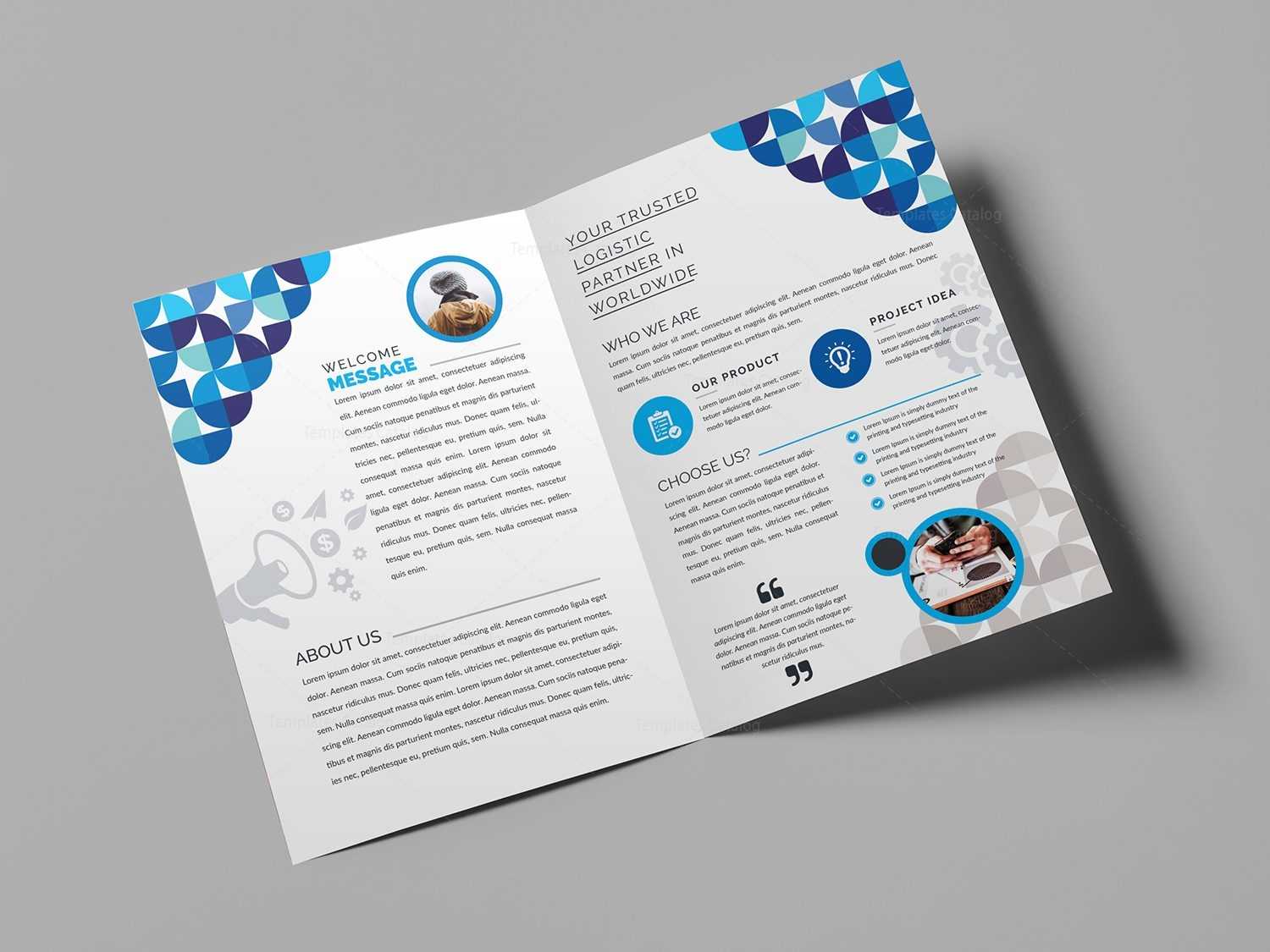 Bifold Brochure – Beyti.refinedtraveler.co Intended For Two Fold Brochure Template Psd