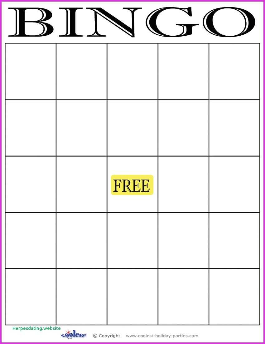 Bingo Template Pdf - Beyti.refinedtraveler.co In Blank Bingo Card Template Microsoft Word