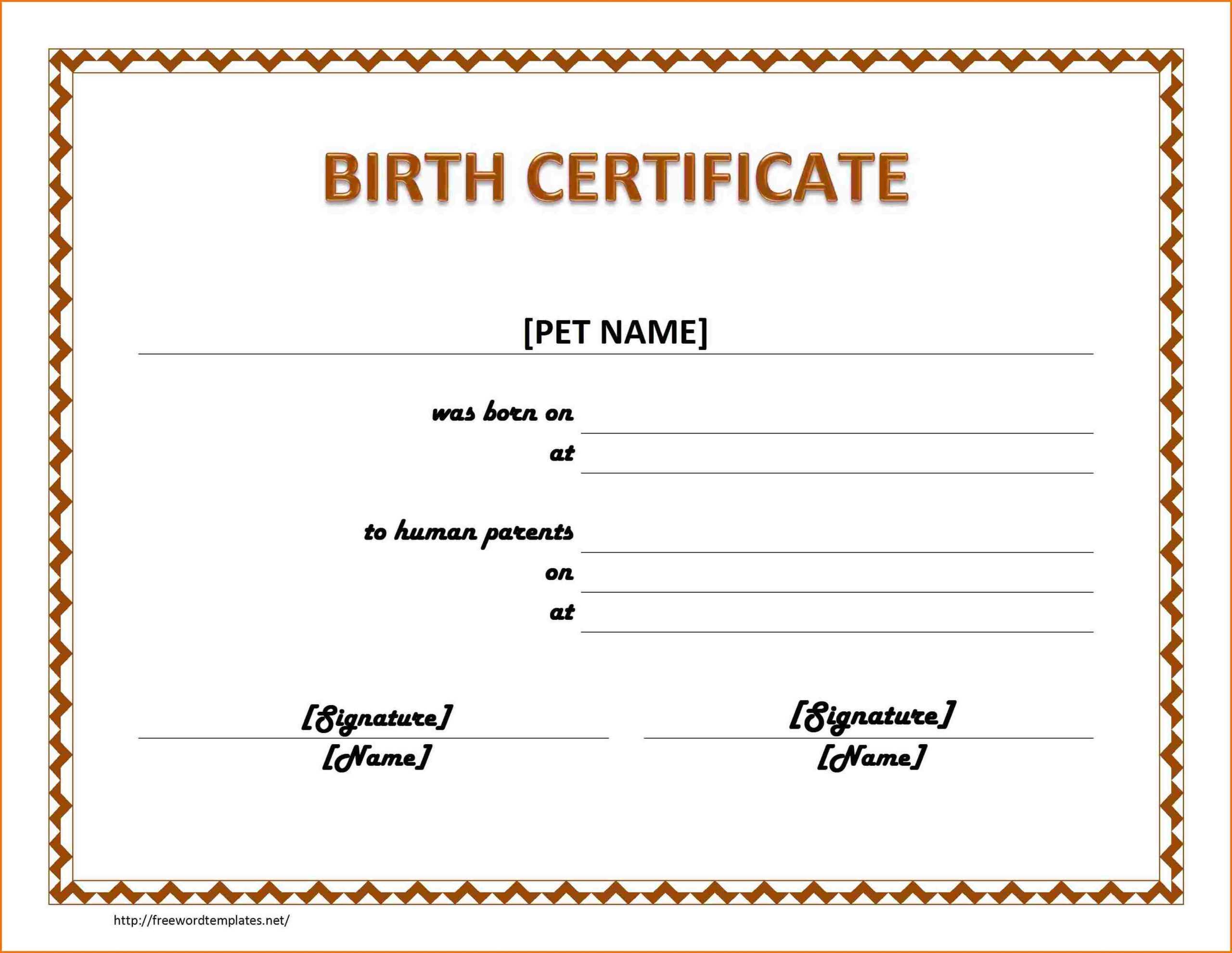 Birth Certificate Template Word | Authorization Letter Pdf With Certificate Of Authorization Template