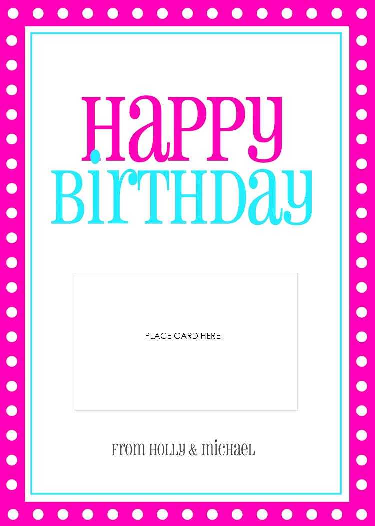 Birthday Cards Templates Word Pertaining To Microsoft Word Birthday Card Template