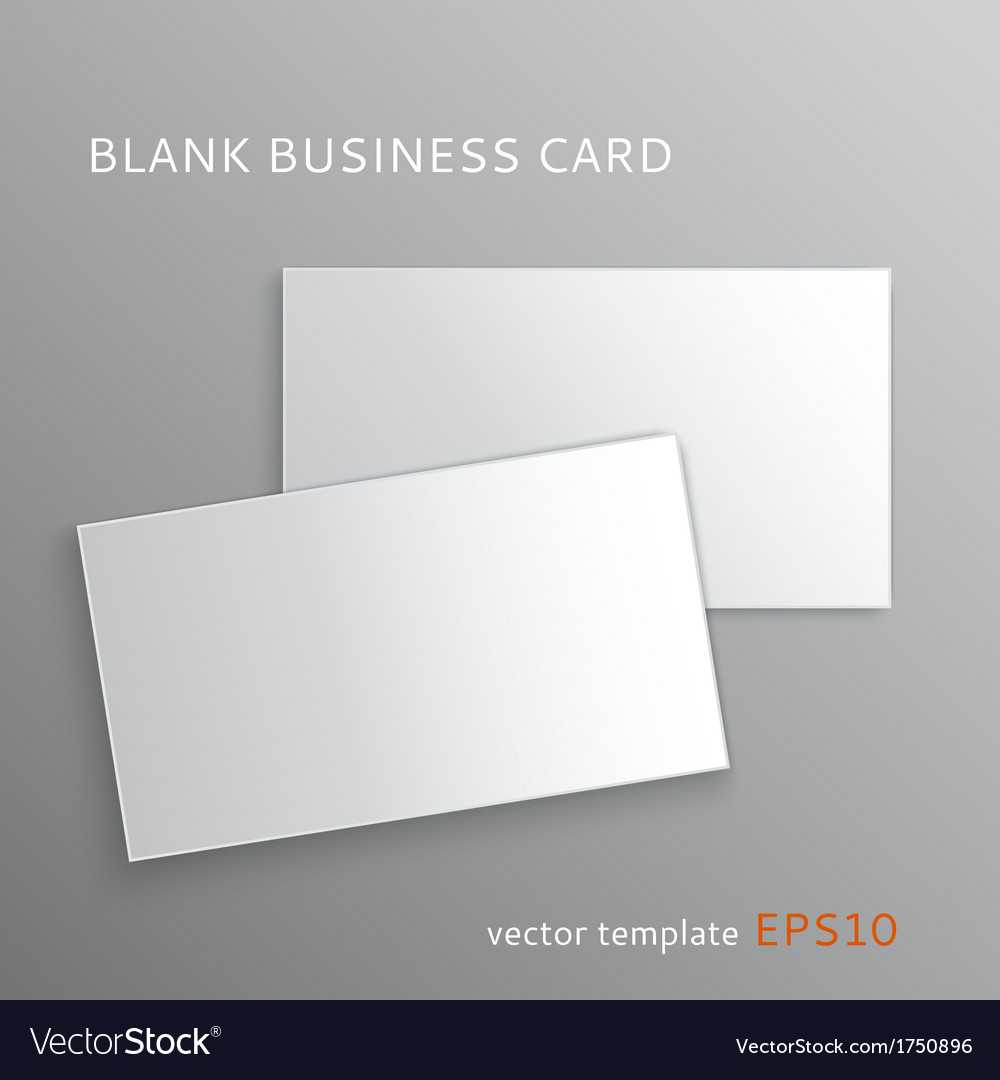 Blank Business Card For Plain Business Card Template