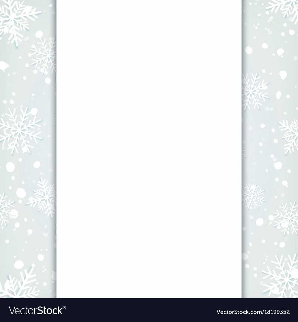 Blank Christmas Greeting Card Template Regarding Greeting Card Layout Templates