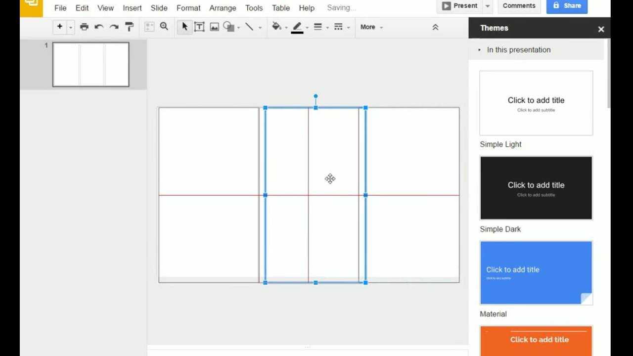 Brochure (Step 1) – Google Slides – Creating A Brochure Template In Google  Slides For Brochure Templates Google Docs