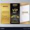 Brochure Template Invitation For Vip Party regarding Membership Brochure Template