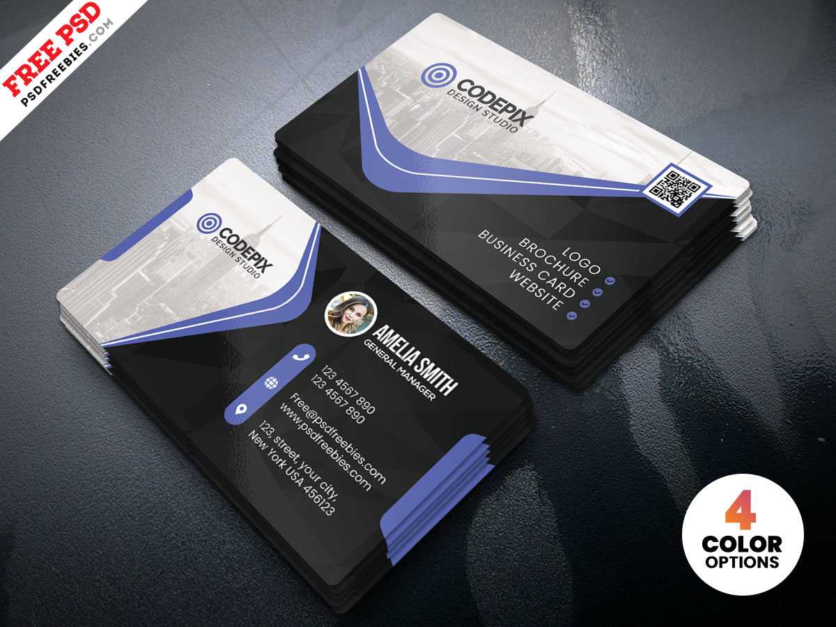 Business Card Psd Templatepsd Freebies On Dribbble Intended For Visiting Card Psd Template Free Download